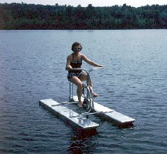 S0825 Alice Bennett on paddleboat